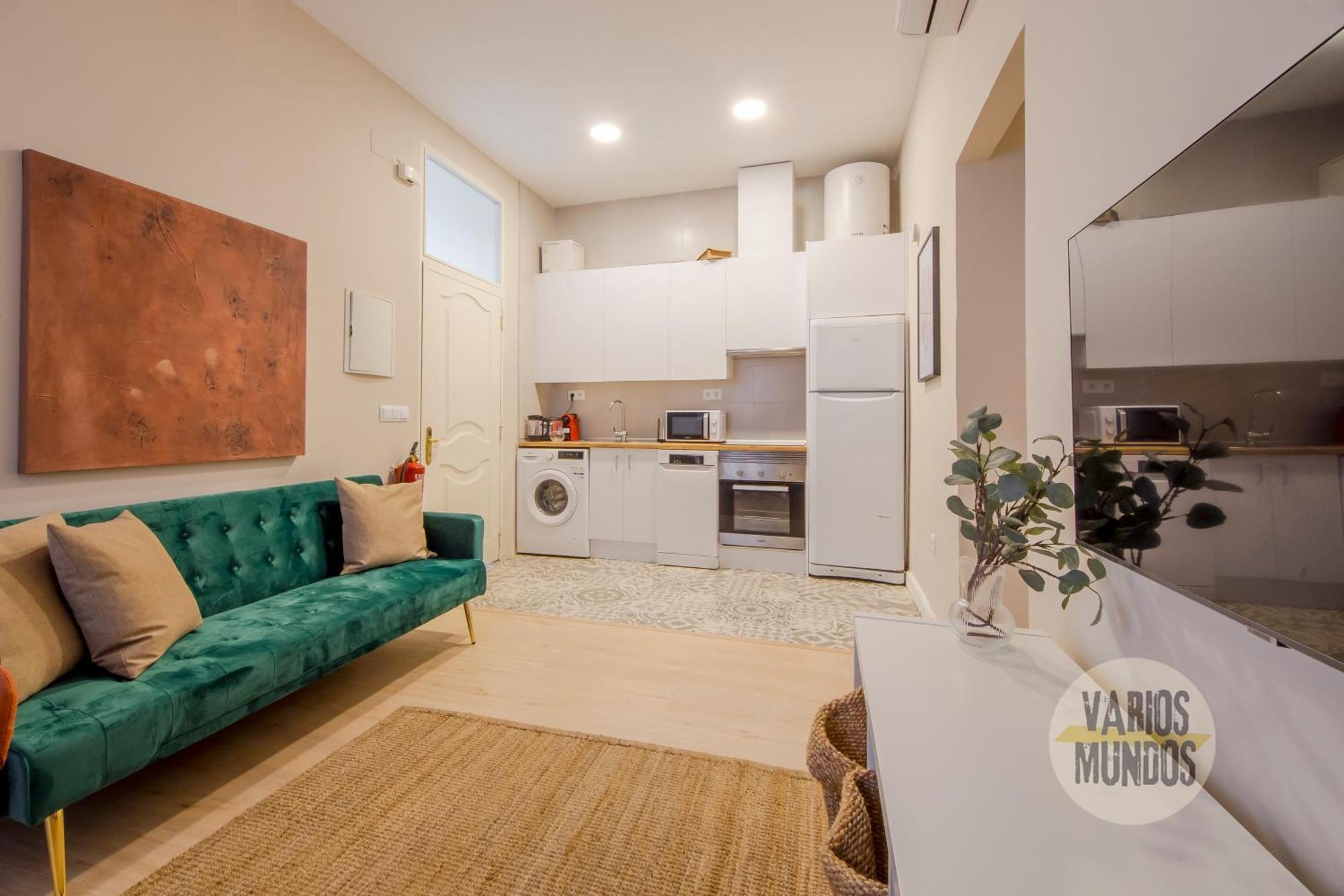 Bajo Duplex 7Pax A 5 Min De Gran Via-Malasana Madrid Kültér fotó